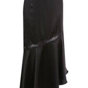 Asymmetrical Midi Skirt